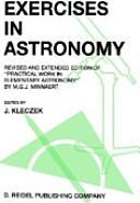 Front cover of Exercises in astronomy by Josip Kleczek