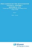 Cover of Transactions of the International Astronomical Union, Volume XVIIB (International Astronomical Union Transactions) by Patrick A. Wayman