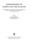 Front cover of Atmospheres of Earth and the Planets by Billy McCormac