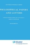 Cover of Selected works by Gottfried Wilhelm Leibniz