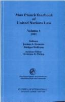 Front cover of Max Planck Yearbook of United Nations Law by Jochen Frowein