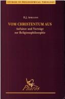 Front cover of Vom Christentum aus by H. J. Adriaanse