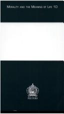Cover of The foundation and application of moral philosophy by H. Opdebeeck