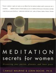 Front cover of Meditation Secrets for Women by Camille Maurine