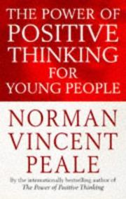 Front cover of The power of positive thinking for young people by Norman Vincent Peale