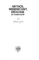 Front cover of Mythos, Wissenschaft, Ideologie by Mihailo Đurić
