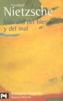 Front cover of Más allá del bien y del mal by Friedrich Nietzsche