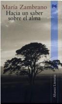 Front cover of Hacia un saber sobre el alma by María Zambrano