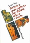 Front cover of Fantasía y razón moderna by Carlos París