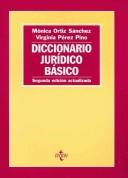 Front cover of Diccionario Juridico Basico/ Basic Law Dictionary by Monica Ortiz Sanchez