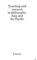 Front cover of Studies on teaching and research in philosophy throughout the world by UNESCO