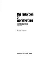 Front cover of The reduction of working time by Rolande Cuvillier