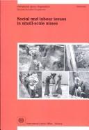 Front cover of Social and labour issues in small-scale mines by Norman Jennings