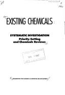 Front cover of Existing chemicals by Organisation for Economic Co-operation and Development