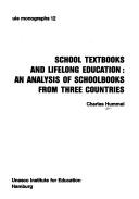 Front cover of School textbooks and lifelong education by Hummel, Charles Dr.