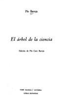 Front cover of El árbol de la ciencia by Pío Baroja