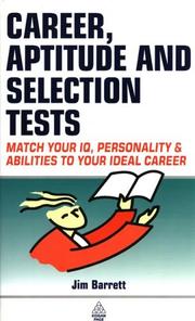 Cover of Career, Aptitude and Selection Tests by Jim Barrett