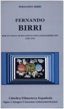 Cover of Fernando Birri by Fernando Birri