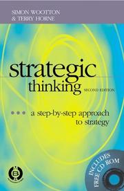 Cover of Strategic thinking by Simon Wootton