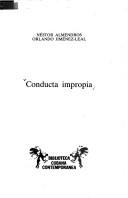 Cover of Conducta impropia by Néstor Almendros