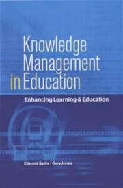 Cover of Knowledge management in education by Edward Sallis