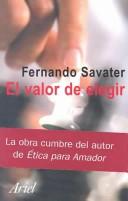 Front cover of El Valor De Elegir by Fernando Savater