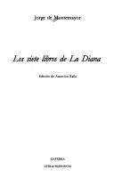 Cover of Diana by Jorge de Montemayor