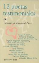 Front cover of 13 poetas testimoniales by Segismundo Lince