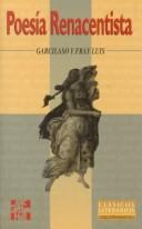Cover of Poesía renacentista by Garcilaso