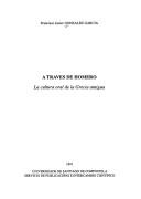 Front cover of A través de Homero by Francisco Javier González García