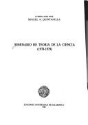 Front cover of Seminario de teoría de la Ciencia (1978-1979) by Seminario de Teoría de la Ciencia (1978-1979 Universidad de Salamanca)