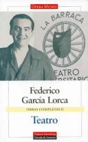 Front cover of Teatro/ Theater (Obras Completas) by Federico García Lorca