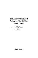 Cover of Clearing the path by Ñānavīra Thera.