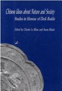Cover of Chinese ideas about nature and society by Charles Le Blanc