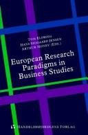 Front cover of European research paradigms in business studies by EDAMBA Summer School (1st 1992 Leuven, Belgium)