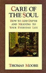 Front cover of Care of the Soul by Thomas Moore