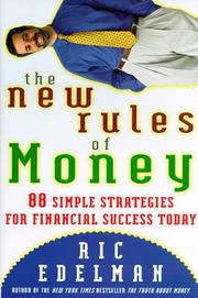 Cover of The New Rules of Money by Ric Edelman