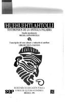 Cover of Huehuehtlahtolli = by Miguel León Portilla