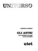 Front cover of Gli astri by Leonida Rosino