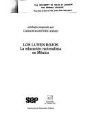 Front cover of Los Lunes rojos by Carlos R. Martínez Assad