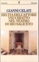 Front cover of Recita dell'attore Vecchiatto nel teatro di Rio Saliceto by Gianni Celati