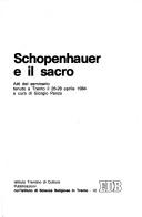 Cover of Schopenhauer e il sacro by Giorgio Penzo