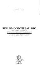 Front cover of Realismo/antirealismo by Convegno internazionale "History & Philosophy of Modern Sciences" (1990 Florence, Italy)