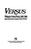 Front cover of Versus by Alfrredo Navarro Salanga