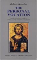Cover of The personal vocation by Herbert Alphonso