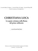 Front cover of Christiana loca by Letizia Pani Ermini
