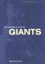 Cover of On the shoulders of giants by Malcolm E. Lines