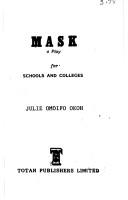 Front cover of Mask by Julie Omoifo Okoh