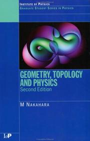 Front cover of Geometry, topology, and physics by Mikio Nakahara