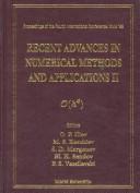 Front cover of Recent advances in numerical methods and applications II by Svetozar D. Margenov